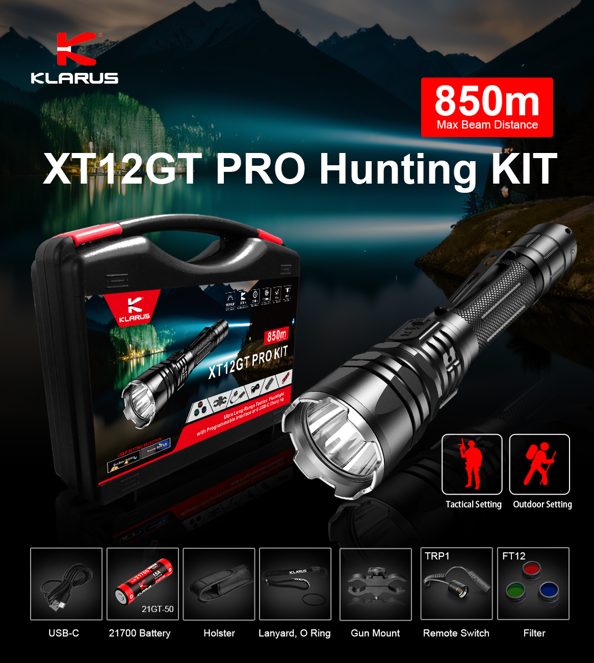 XT12GT PRO Hunting KIT-