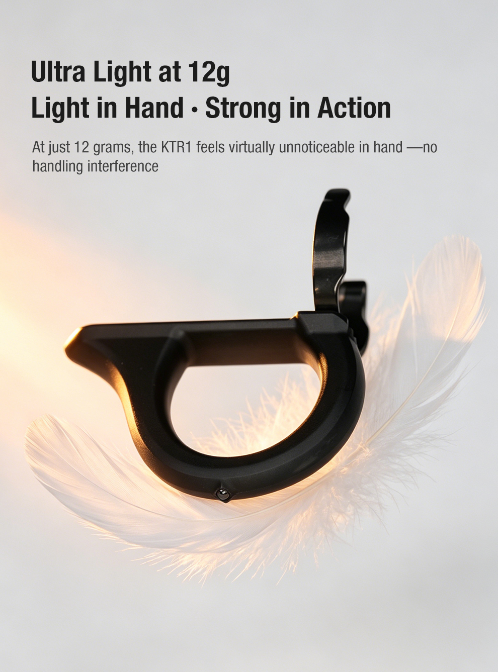 KTR1 Tactical Flashlight Clip-On Ring - 6