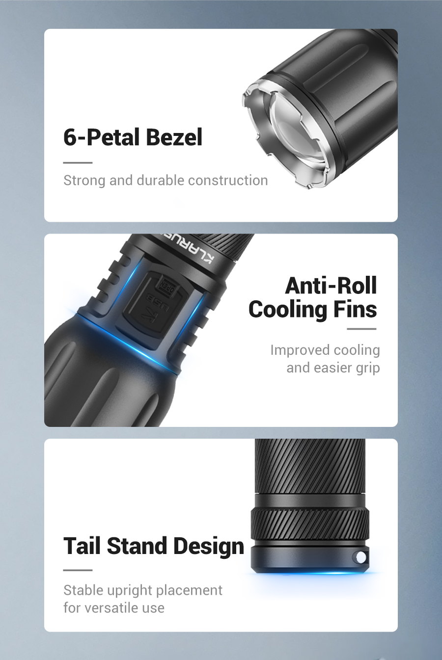 Klarus A3 Flashlight - 14