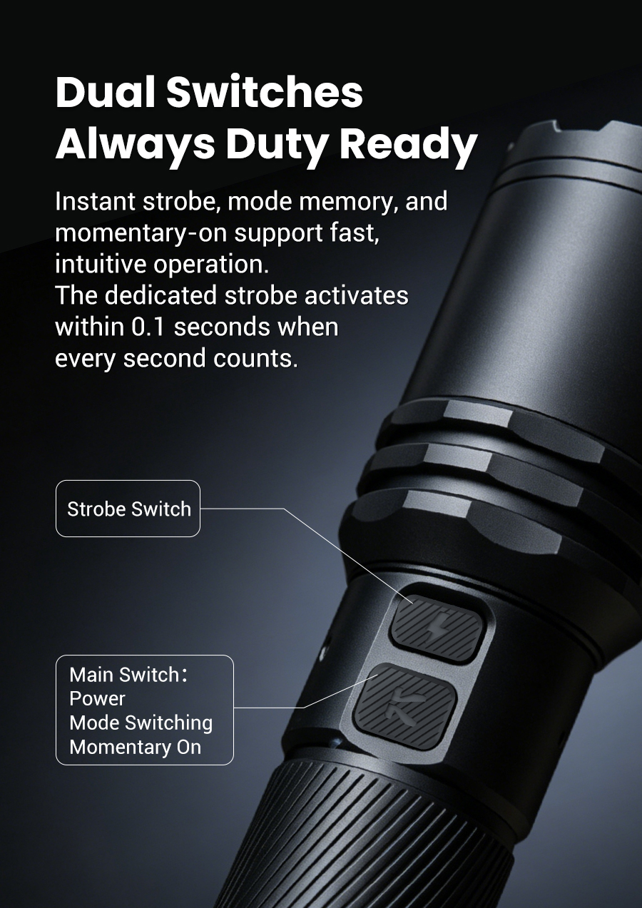 Dual Switches Always Duty Ready