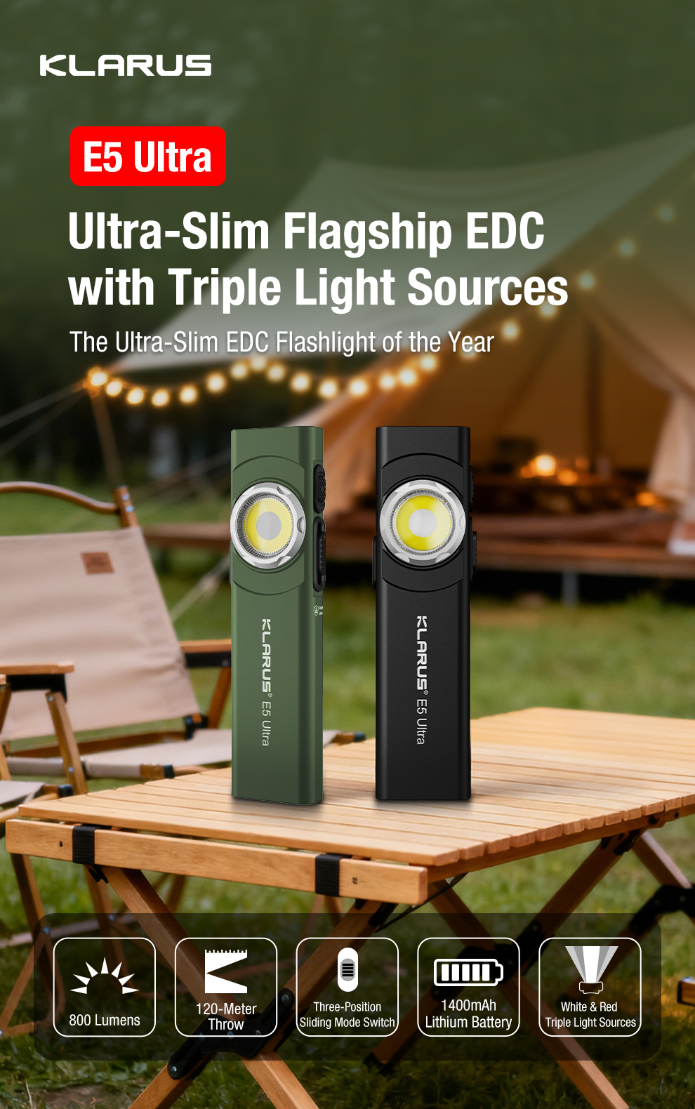 GriptheFuture.PushBeyond. Klarus'Ultra-SlimEDCFlagshipoftheYear