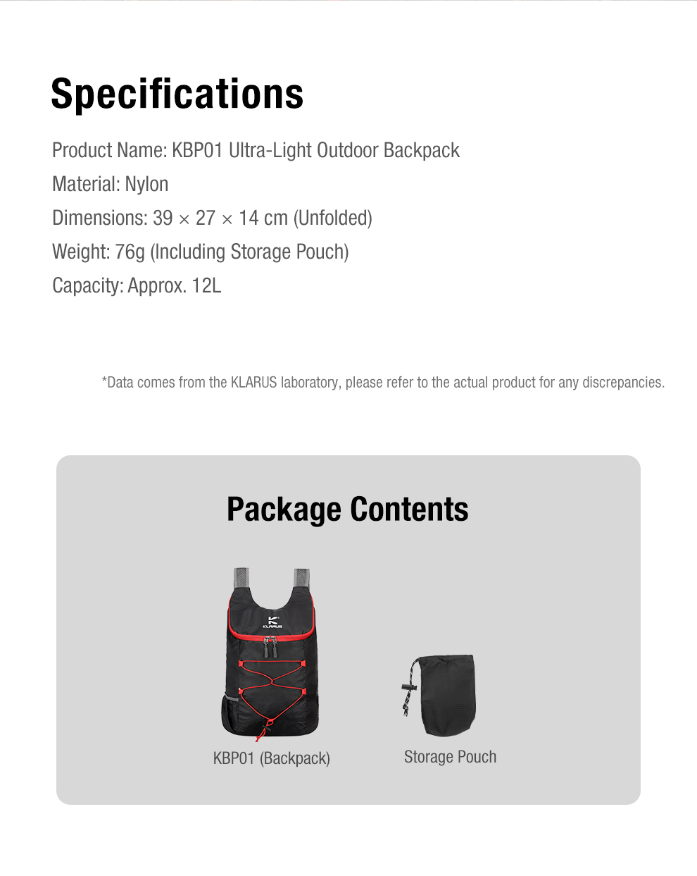 KBP01-Specifications
