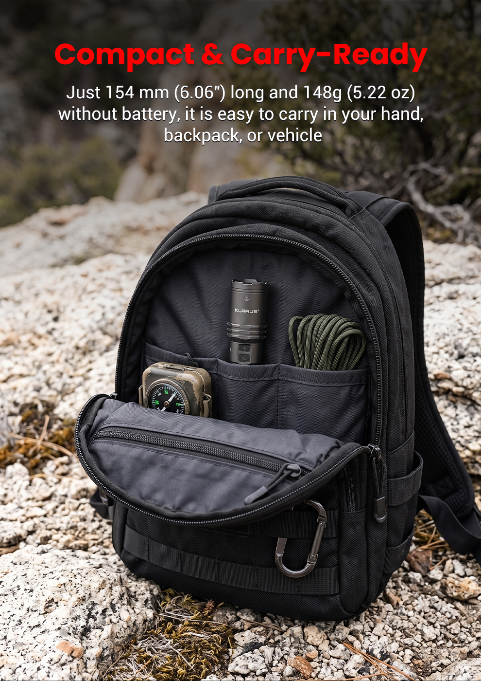 Compact & Carry-Ready