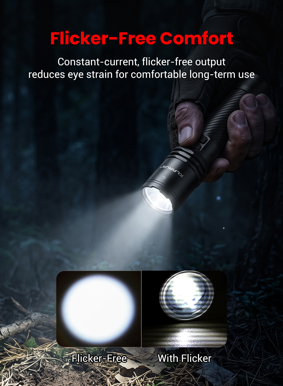 Flicker-Free Comfort