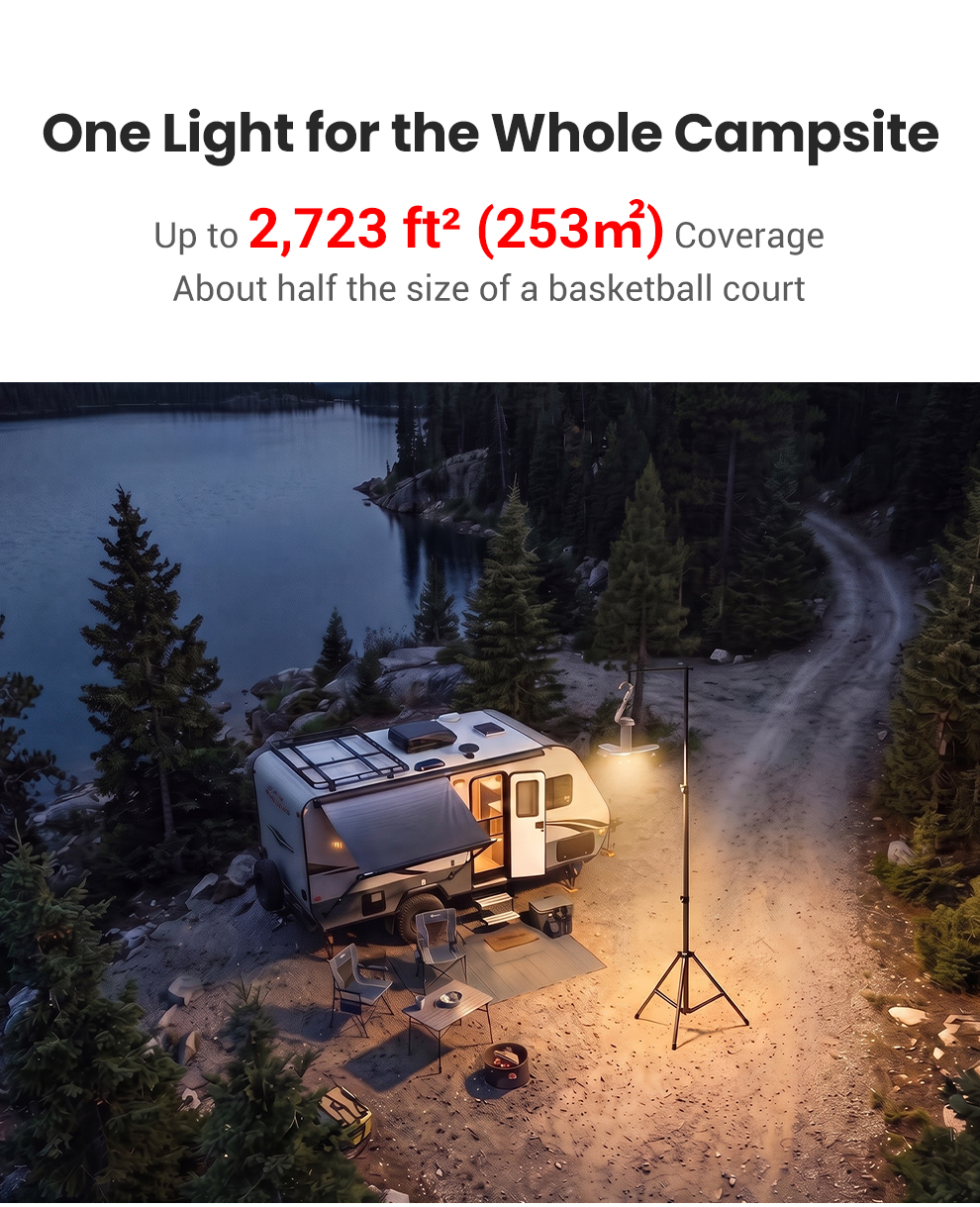 One Light for the Whole Campsite