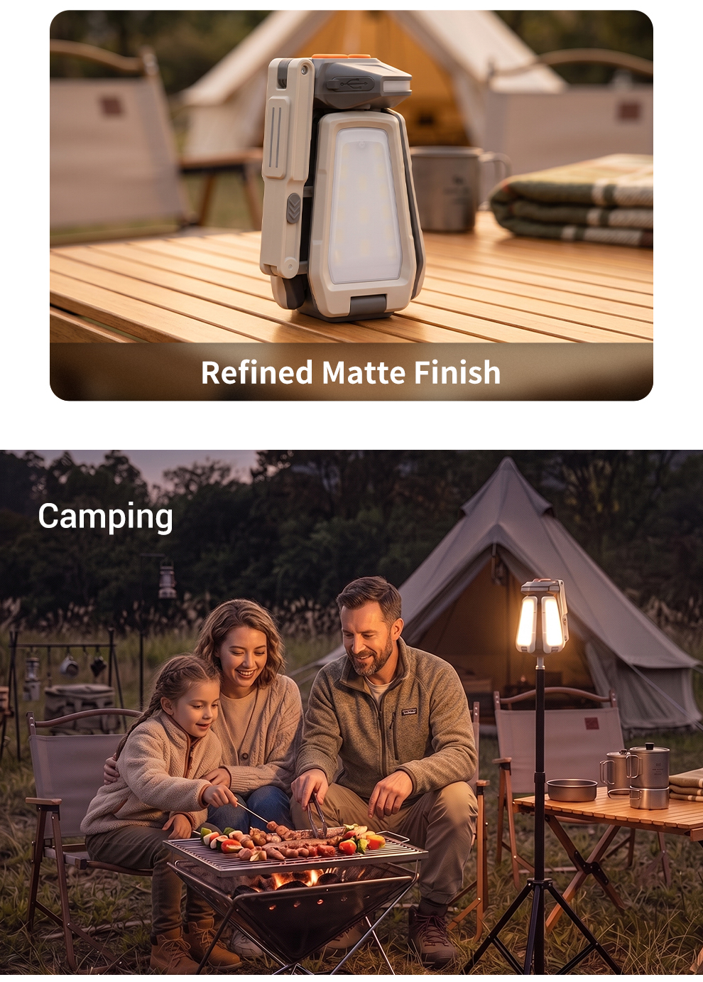 Refined Matte Finish